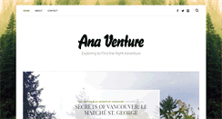 Desktop Screenshot of anaventure.com